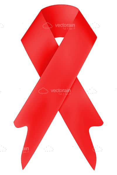 Red Awareness Ribbon